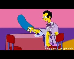 Пока Гомер спал, Мардж наставила ему рога